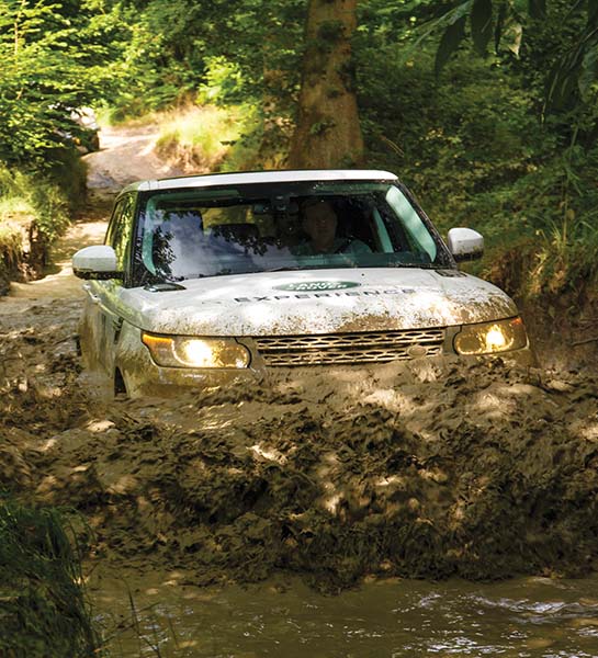 Land Rover off road trails